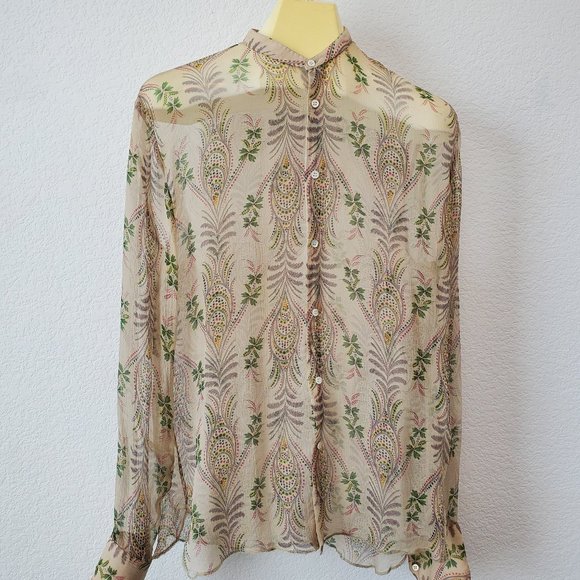 Paul & Joe Other - Paul & Joe Sheer Long Sleeve Shirt